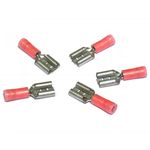 22-18 AWG Female Quick Connect Terminal 50Pcs